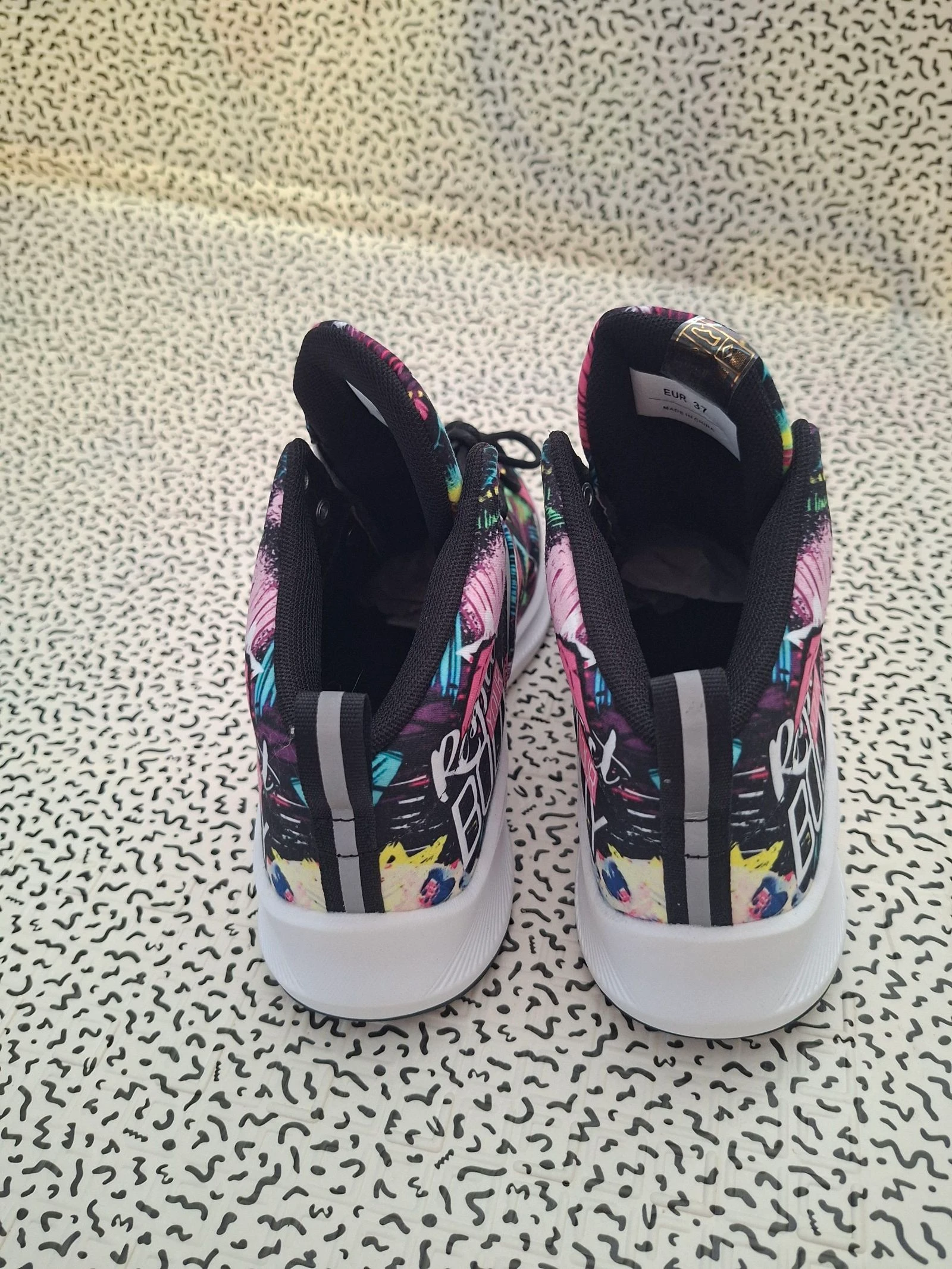 Zapatillas altas multicolor para mujer – Talla 37 – Nuevas – Estilo streetwear / deportivo – photo 5